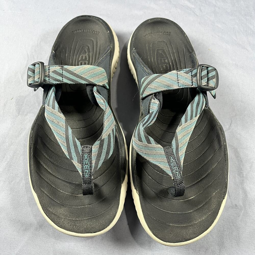 Keen Solr Toe Post Women’s Size 10 Sandals Blue Athletic Shoes CD-V 011019